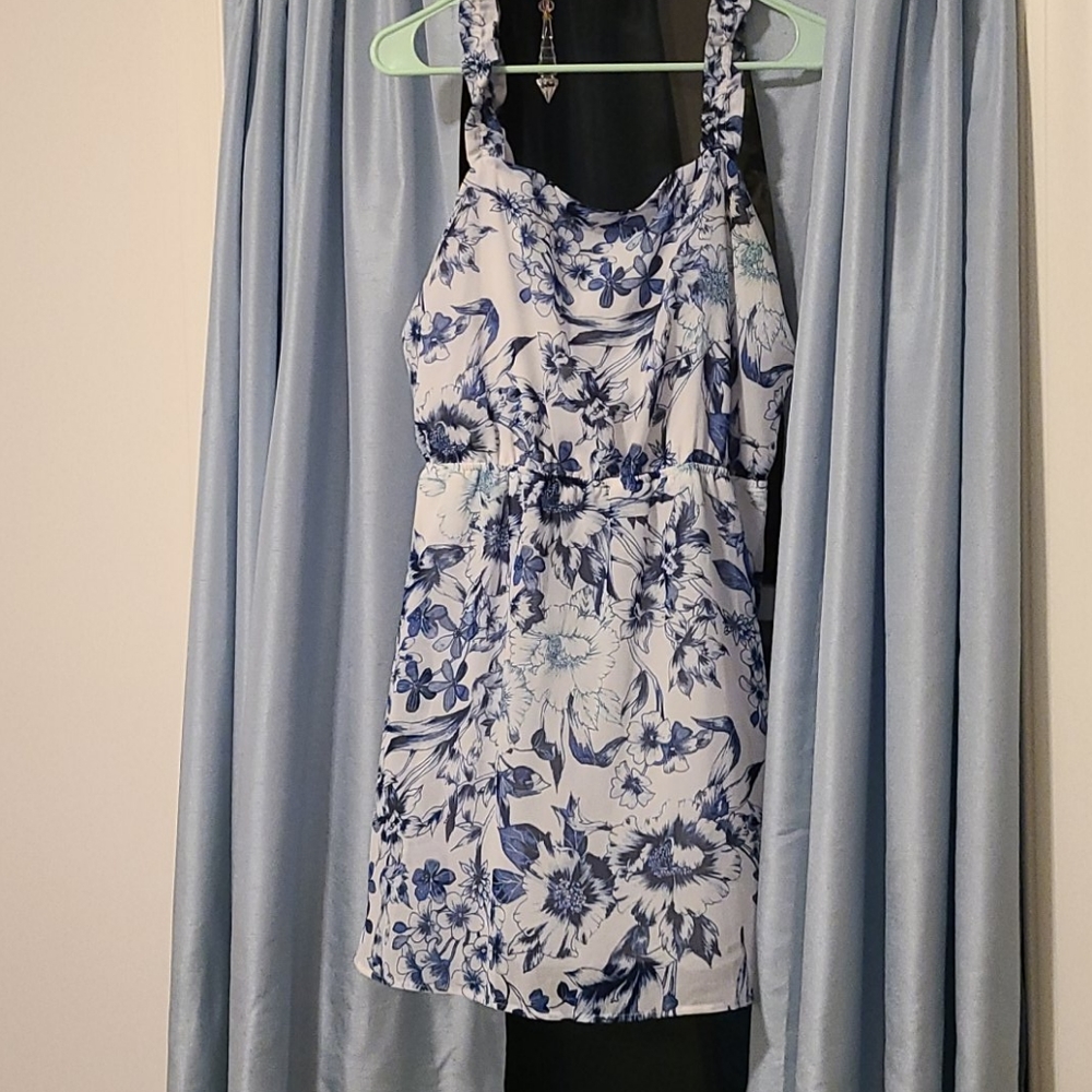 Maurices summer dress with ruffled straps